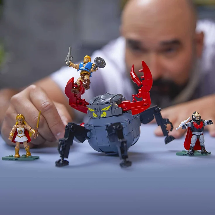 Mattel - Mega Construx -Masters of the Universe Origins She-Ra vs Hordak's Monstroid Bauset – Bild 3