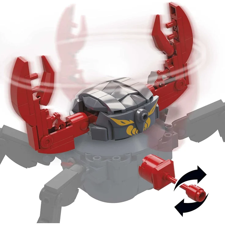 Mattel - Mega Construx -Masters of the Universe Origins She-Ra vs Hordak's Monstroid Bauset – Bild 5