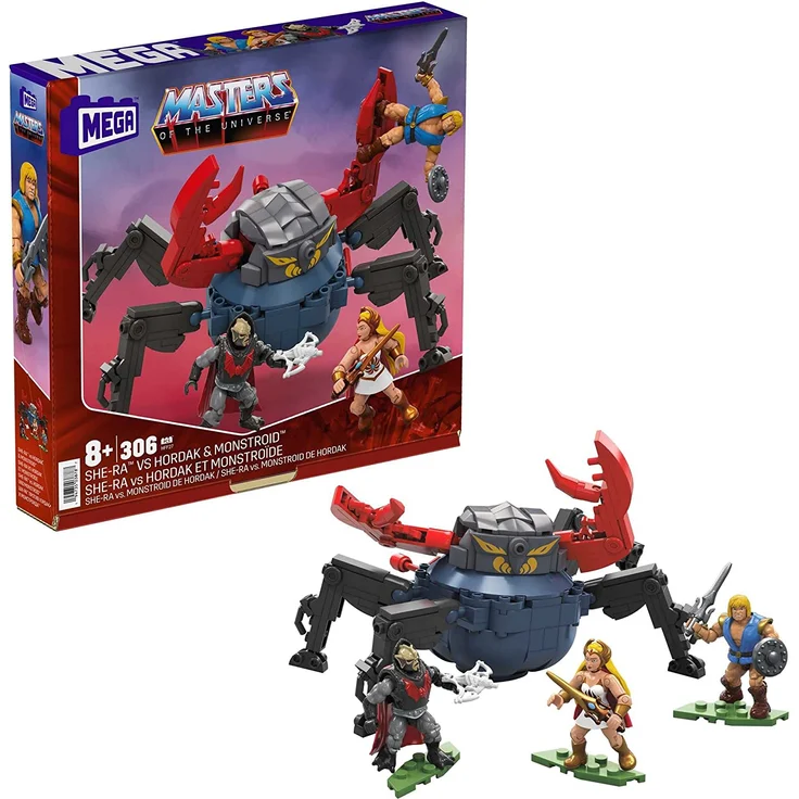 Mattel - Mega Construx -Masters of the Universe Origins She-Ra vs Hordak's Monstroid Bauset – Bild 1