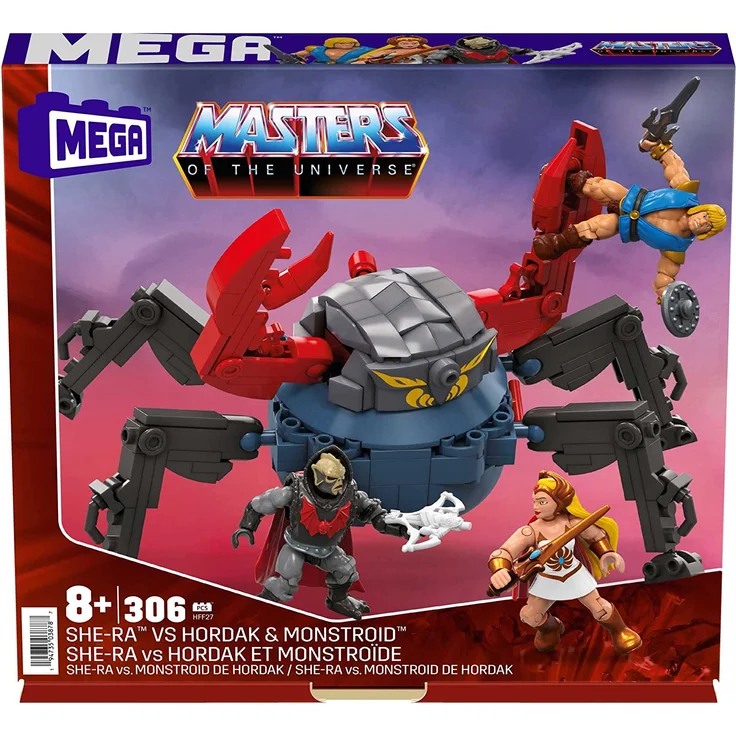 Mattel - Mega Construx -Masters of the Universe Origins She-Ra vs Hordak's Monstroid Bauset – Bild 6