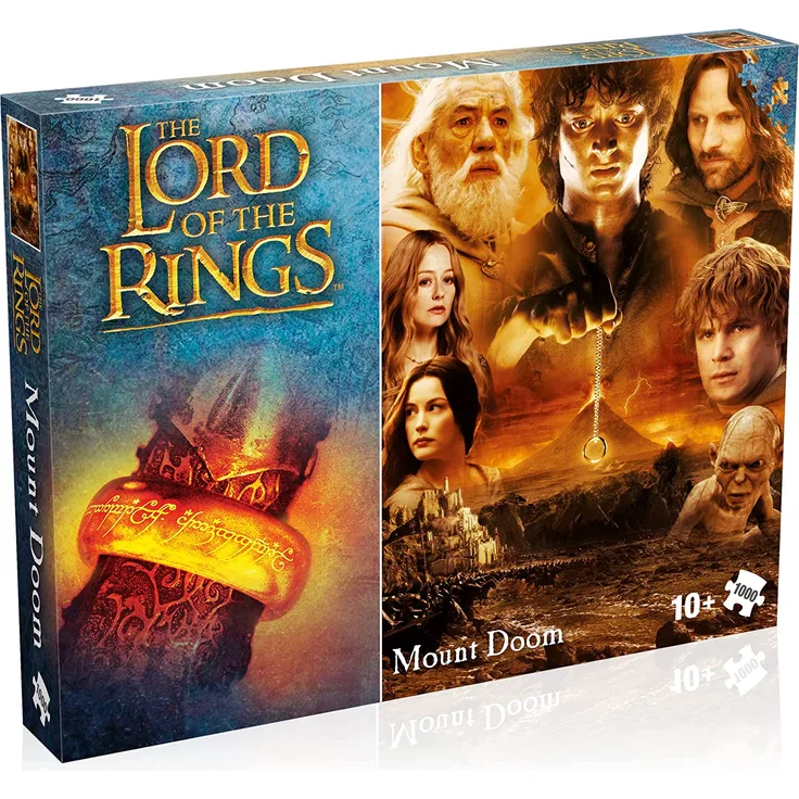 Puzzle (1000 Teile) - Herr der Ringe - Herr der Ringe Fanartikel - Alter 10+