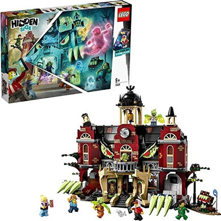 LEGO 70425 Hidden Side Newbury's spukende Schule Kinderspielzeug, Augmented Reality Funktionen – Bild 1