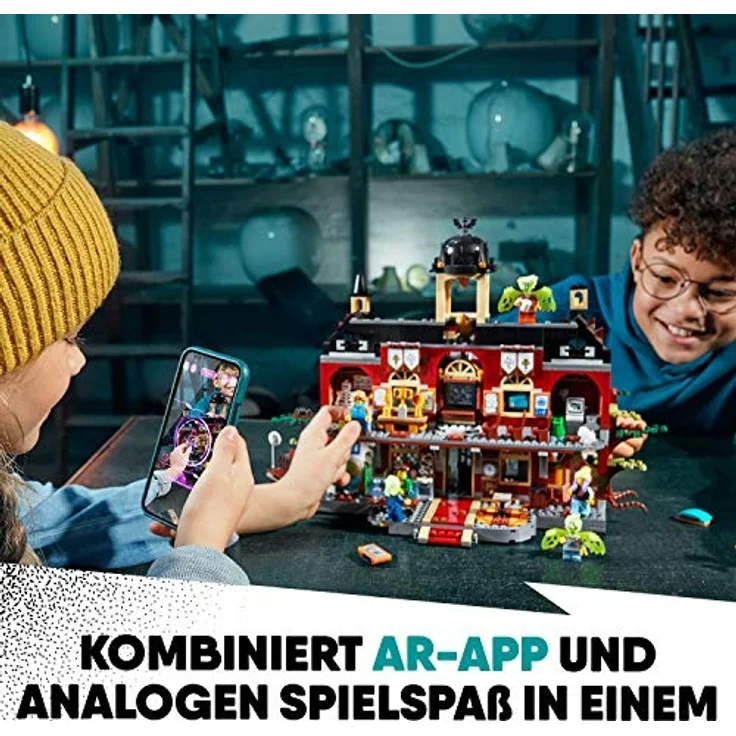 LEGO 70425 Hidden Side Newbury's spukende Schule Kinderspielzeug, Augmented Reality Funktionen – Bild 2