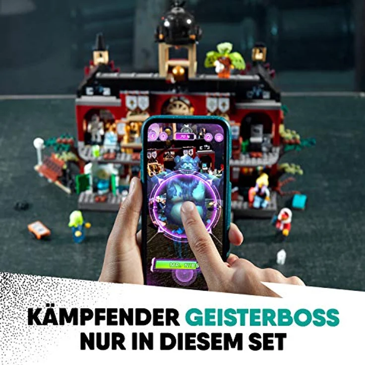LEGO 70425 Hidden Side Newbury's spukende Schule Kinderspielzeug, Augmented Reality Funktionen – Bild 3