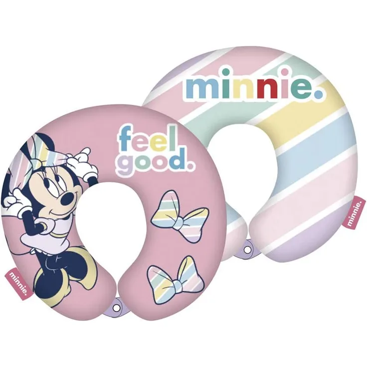 Nackenkissen Minnie Mouse junior 28 cm Polyester rosa