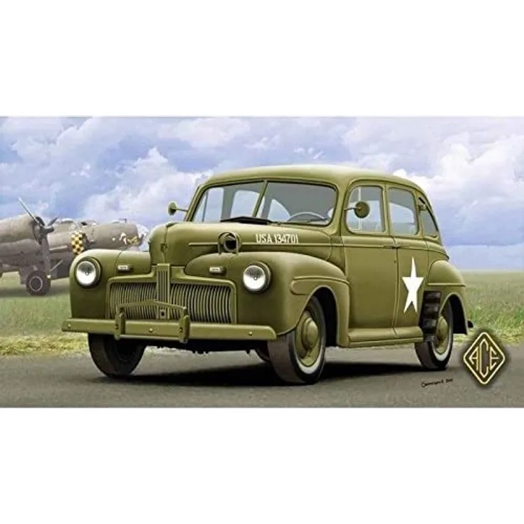 ACE ACE72298 US Army Staff Car model 1942