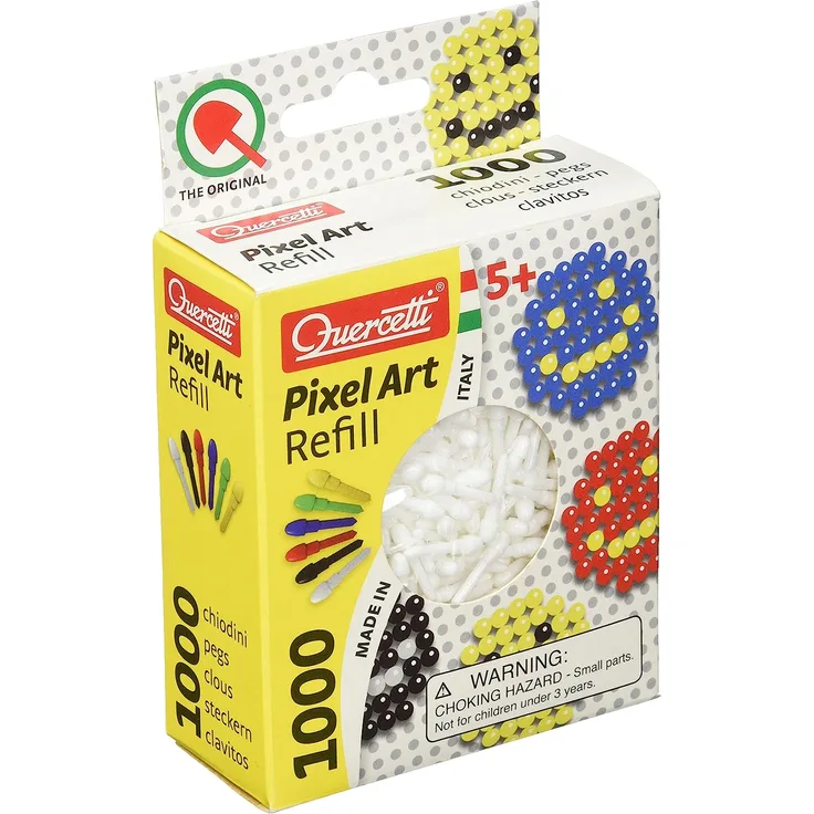 Pixel Art aanvuldoos weiß Durchmesser 4 mm 1000 Stück
