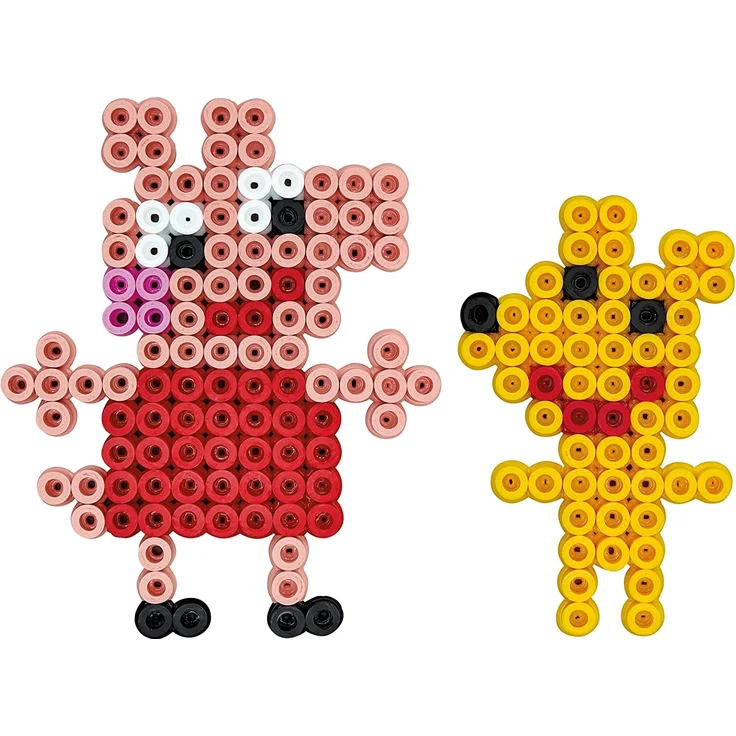 Hama maxi Gurli Gris perler og stiftplade i bøtte – Bild 2