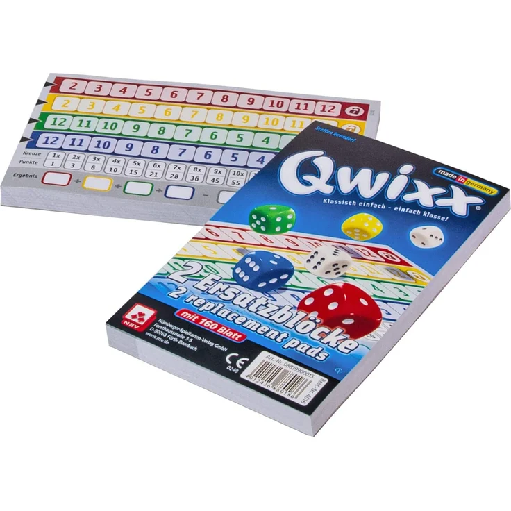 Qwixx - 2 Ersatzblöcke - Preisvergleich – Bild 2