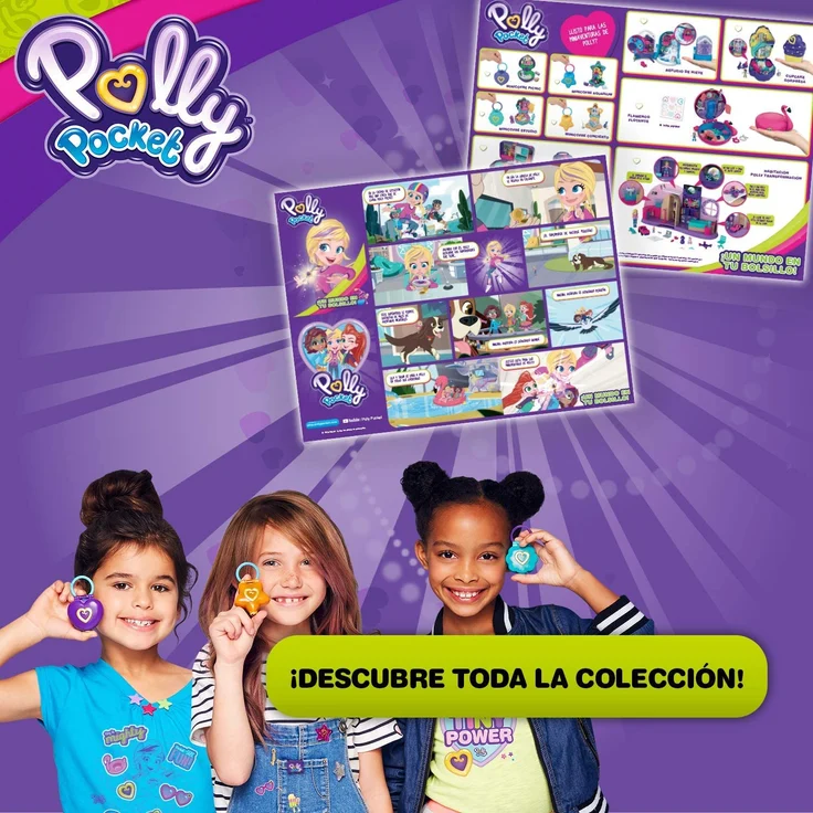 Mattel Polly Pocket Polly Mini-Schatulle (Motivauswahl) – Bild 8