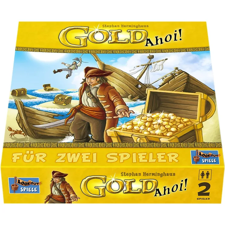 Lookout Games 002512 - Gold ahoi, Brettspiel