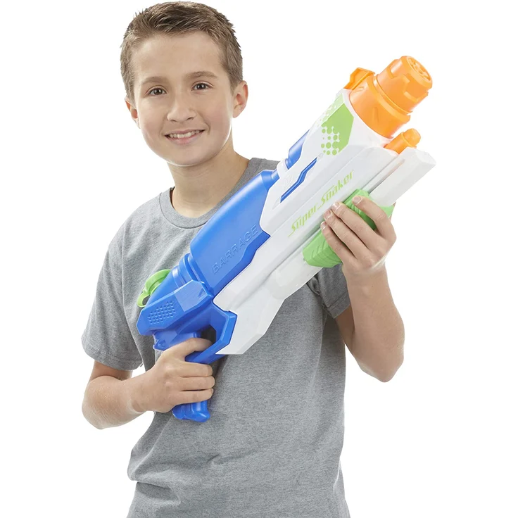 SuperSoaker Barrage, Wasserpistole mit drei Modi, für Kinder ab 8 Jahren – Bild 2
