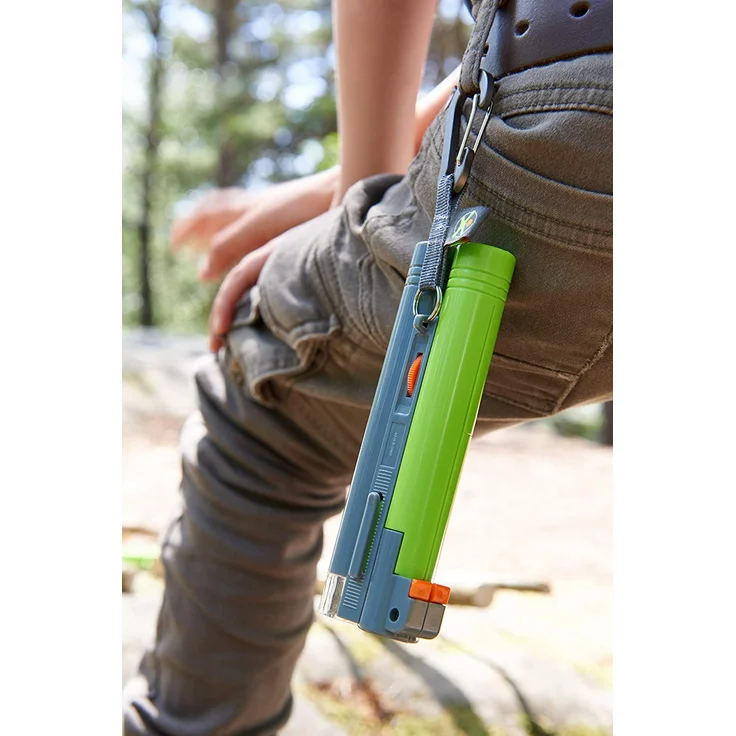 HABA 305376 - Terra Kids Mikroskop, tragbares Mikroskop für Naturbeobachtungen mit Kindern, Beobachtungsgerät mit 30-facher Vergrößerung, Outdoor-Tool für Ausflüge in die Natur – Bild 2