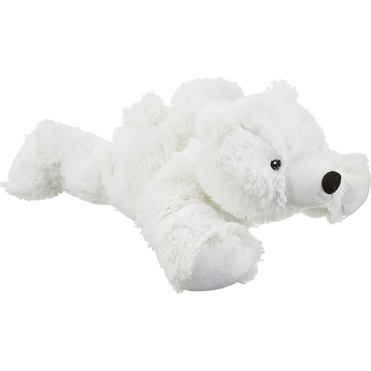Warmies® Wärmekissen/Stofftier'Eisbär' herausnehmbare Hirse Lavendelfüllung 35cm 700g