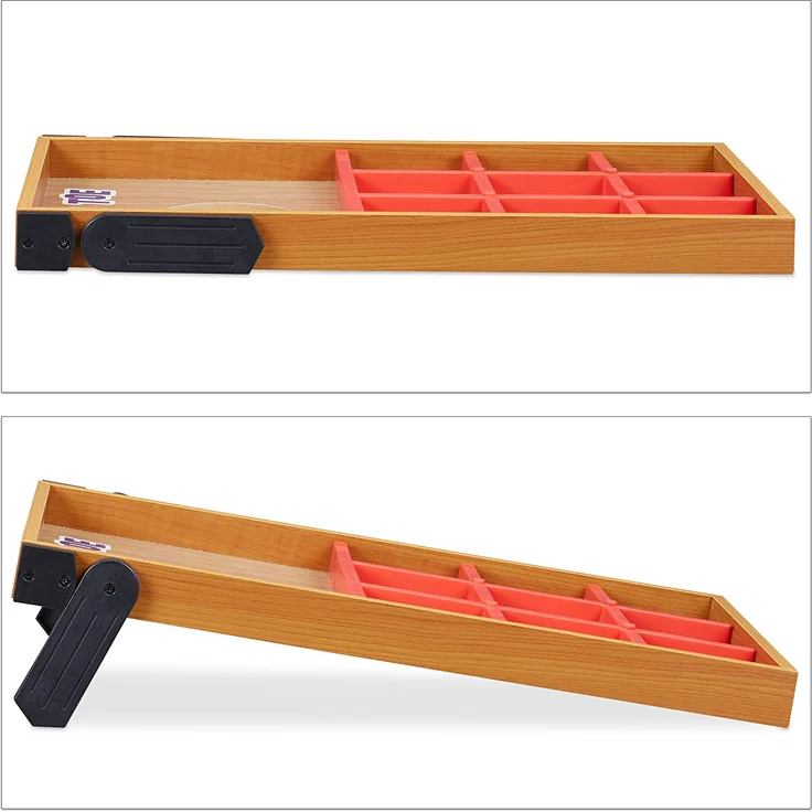 Relaxdays 10022795 Wurfspiel 2 in 1, Cornhole & Tic Tac Toe, 10 Bean Bags, Geschicklichkeitsspiel, Indoor & Outdoor, mehrfarbig – Bild 7