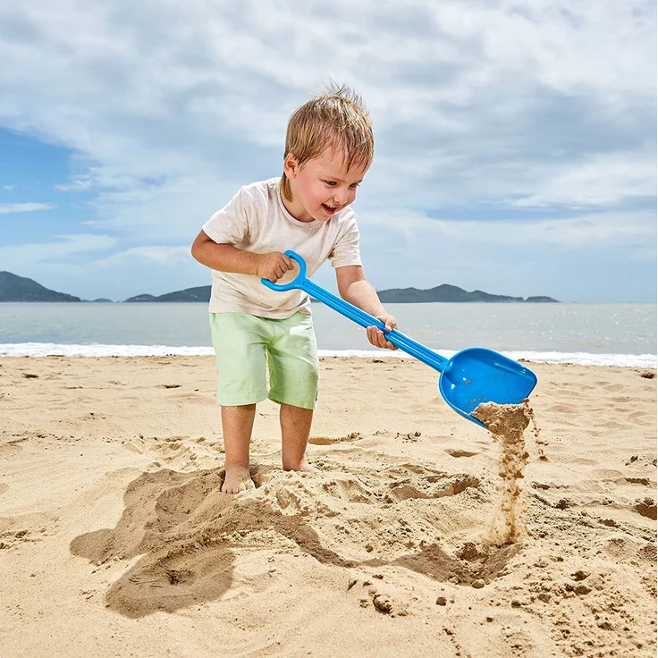 Hape E4060 - Sandschaufel, Strandspielzeug/Sandspielzeug, blau – Bild 2