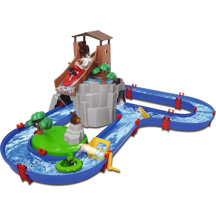 AdventureLand Wasserbahn mit Berg und Stausee – Bild 1