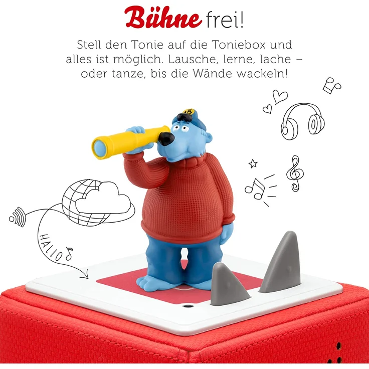 Tonies Käpt‘n Blaubär 'Seemannsgarn', Hörfigur mit 50 Minuten Spielzeit, ab 4 Jahren – Bild 2