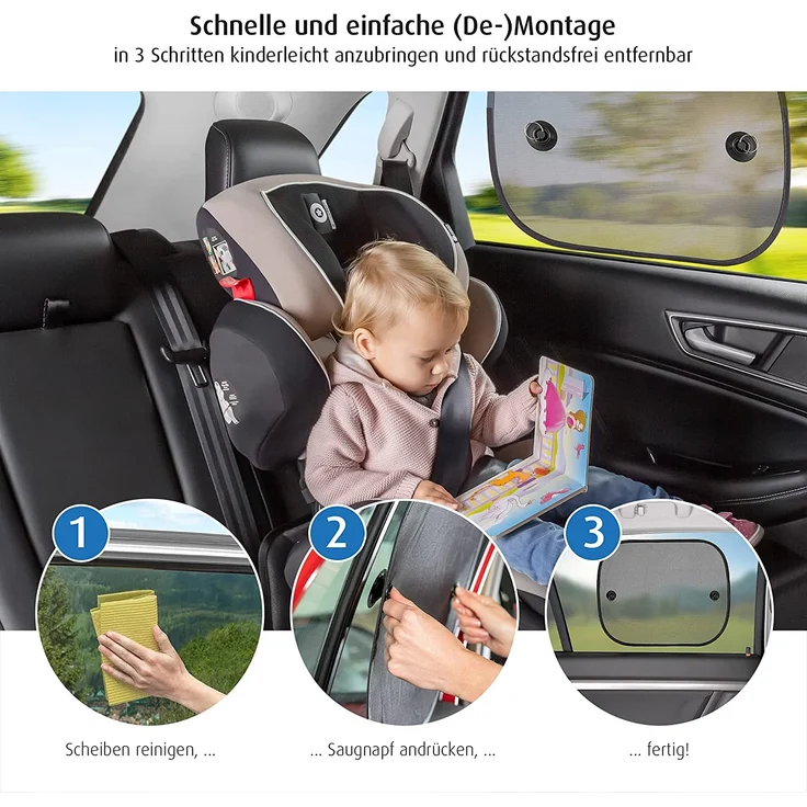 REER Sonnenschutz 2er Pack – Bild 4