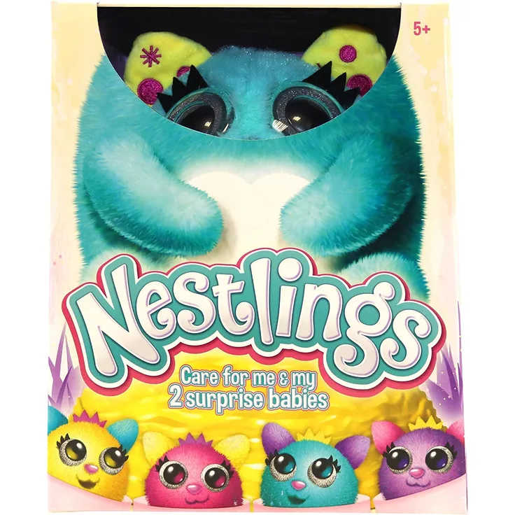 Goliath - Nestlings - Interaktives Kuscheltier mit Licht- und Soundeffekten