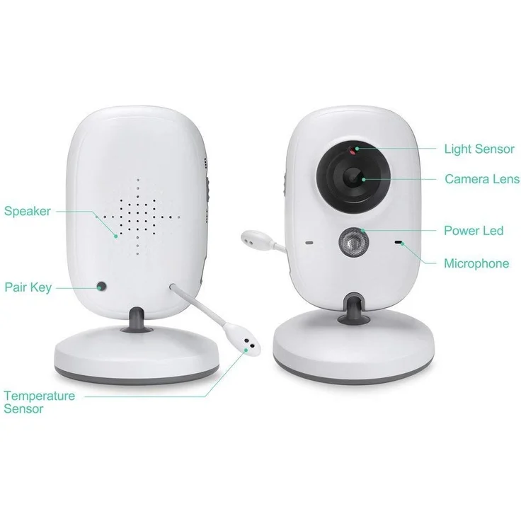 GHB Baby Monitor mit 3,2 Inch Display Kamera – Bild 5