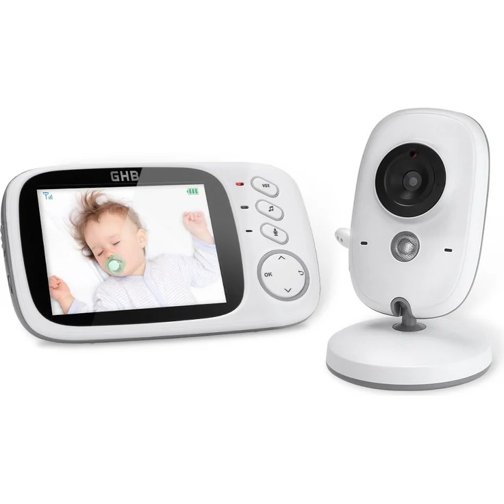GHB Baby Monitor mit 3,2 Inch Display Kamera – Bild 1