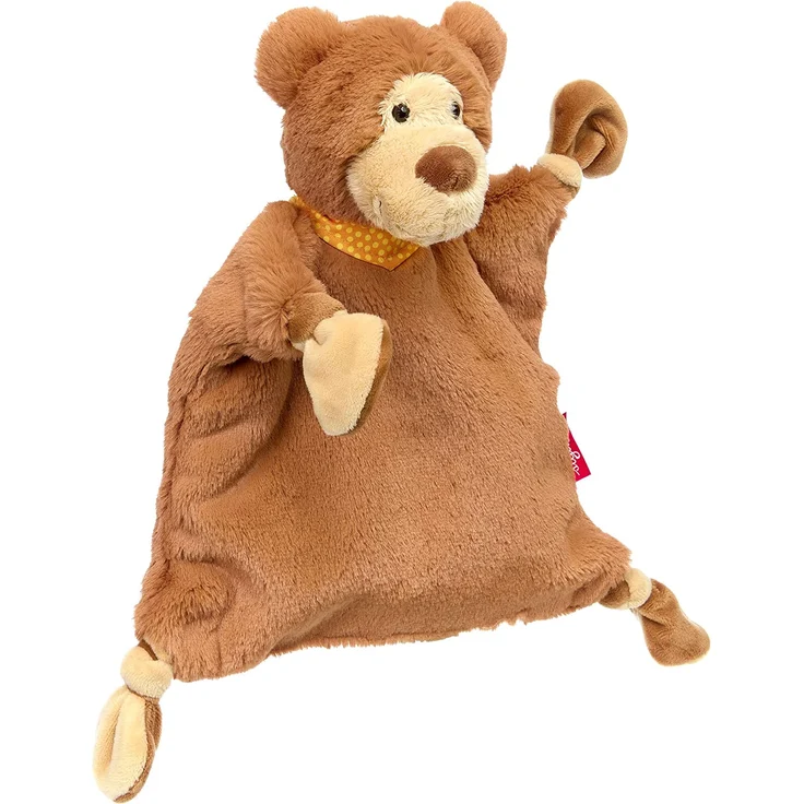 sigikid 42935 Kuschelschnuffeltuch Bär – Bild 1