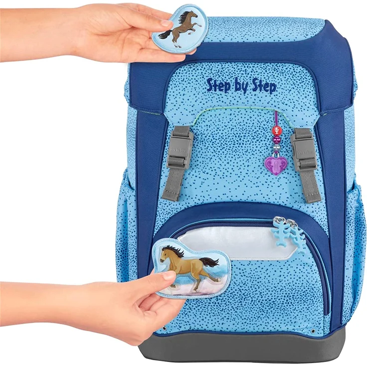 STEP BY STEP Schulrucksack Set GIANT 5-teilig "Wild Horse" – Bild 6