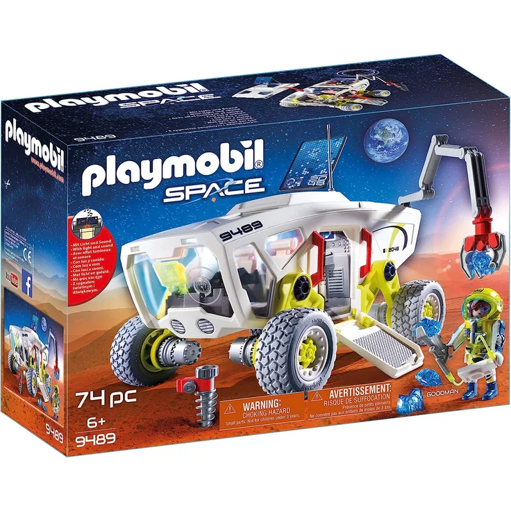PLAYMOBIL Space 9489 Mars-Erkundungsfahrzeug, Ab 6 Jahren – Bild 1