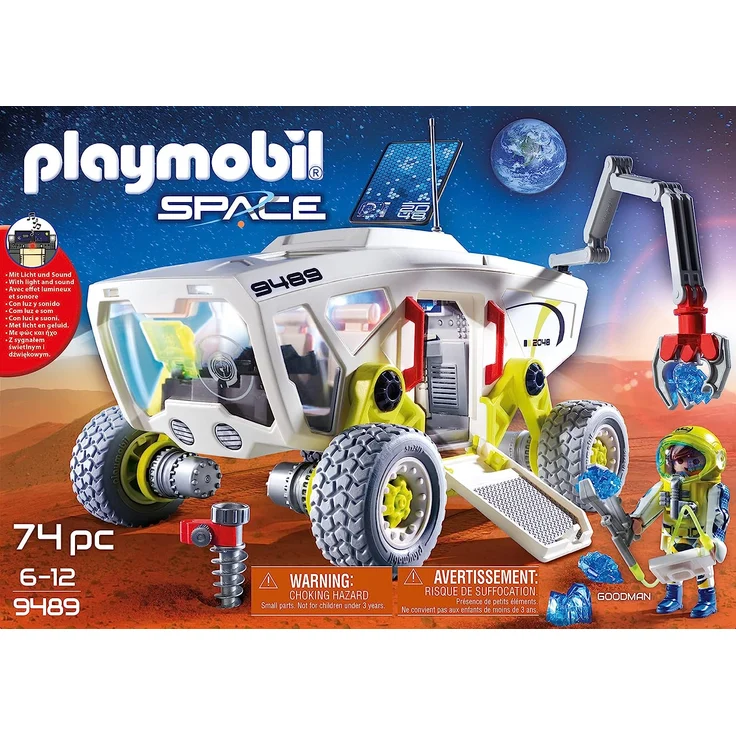PLAYMOBIL Space 9489 Mars-Erkundungsfahrzeug, Ab 6 Jahren – Bild 6