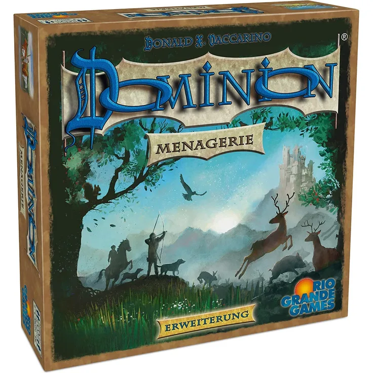 Rio Grande Games 22501419 Dominion Erweiterung-Menagerie