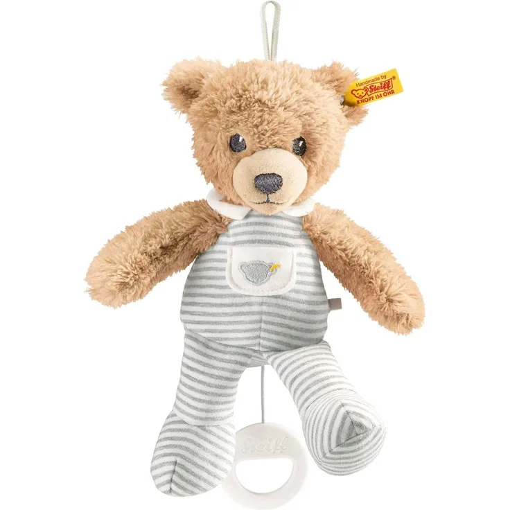 Steiff 239922 Schlaf-gut-Bär Spieluhr Plüschtier, Mehrfarbig