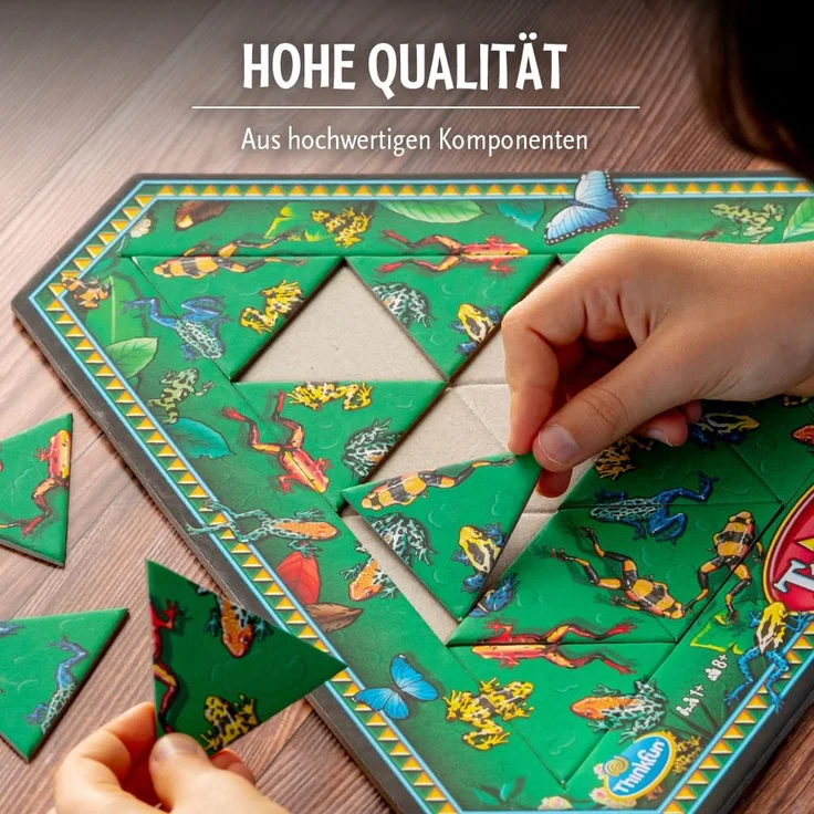 ThinkFun 76490 Triazzle Frösche, ein Logikpuzzle für Kinder und Erwachsene ab 8 Jahren – Bild 6