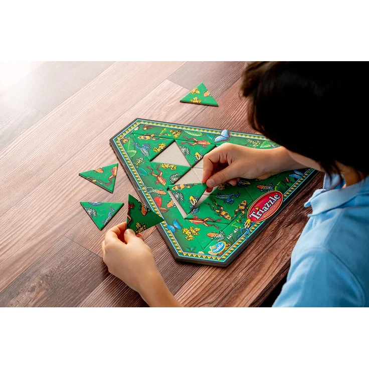 ThinkFun 76490 Triazzle Frösche, ein Logikpuzzle für Kinder und Erwachsene ab 8 Jahren – Bild 3