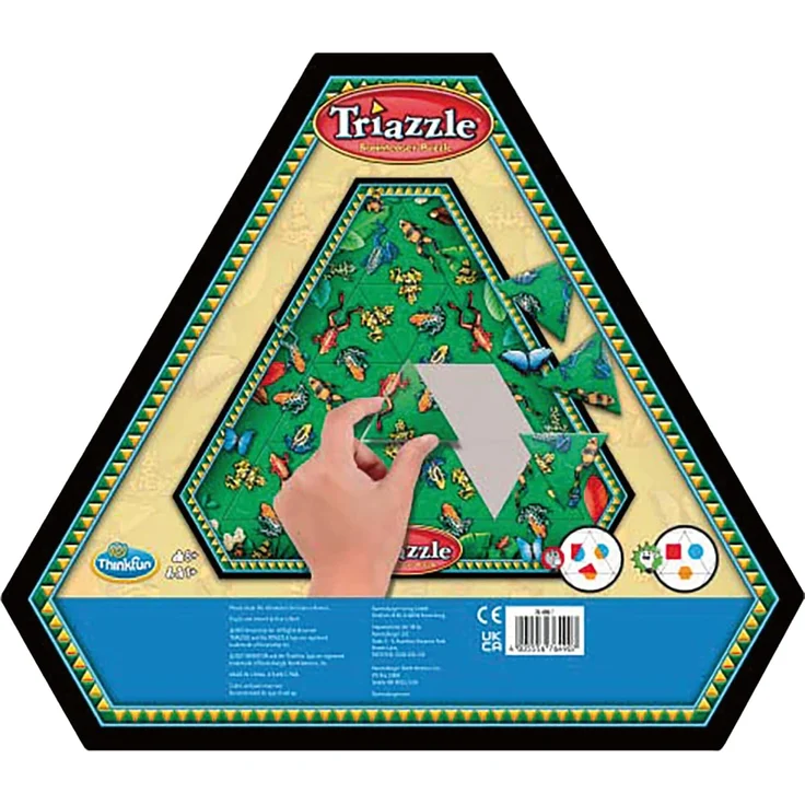 ThinkFun 76490 Triazzle Frösche, ein Logikpuzzle für Kinder und Erwachsene ab 8 Jahren – Bild 7