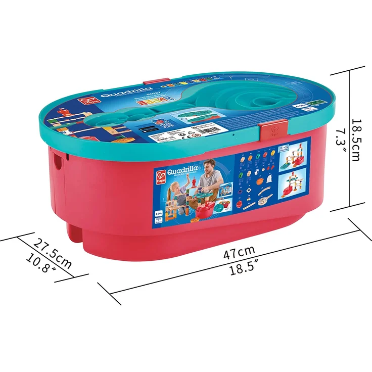 Hape Quadrilla Baukasten Behälter-Set – Bild 4