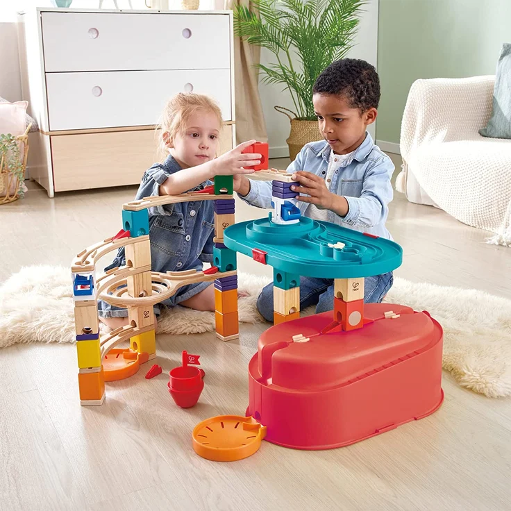 Hape Quadrilla Baukasten Behälter-Set – Bild 6