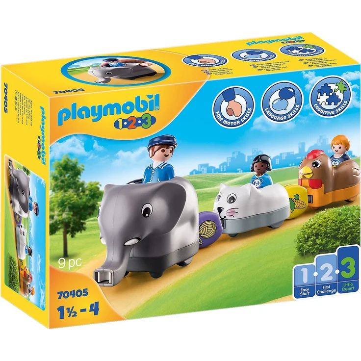 Playmobil® 70405 - 1. 2. 3 - Mein Schiebetierzug - Preisvergleich – Bild 1