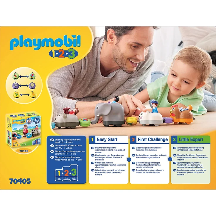 Playmobil® 70405 - 1. 2. 3 - Mein Schiebetierzug - Preisvergleich – Bild 5