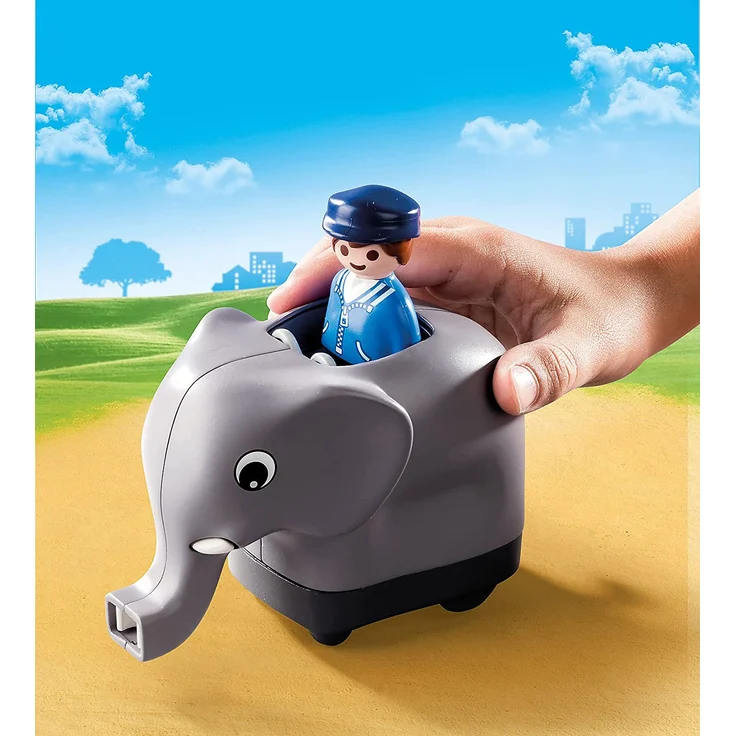 Playmobil® 70405 - 1. 2. 3 - Mein Schiebetierzug - Preisvergleich – Bild 3