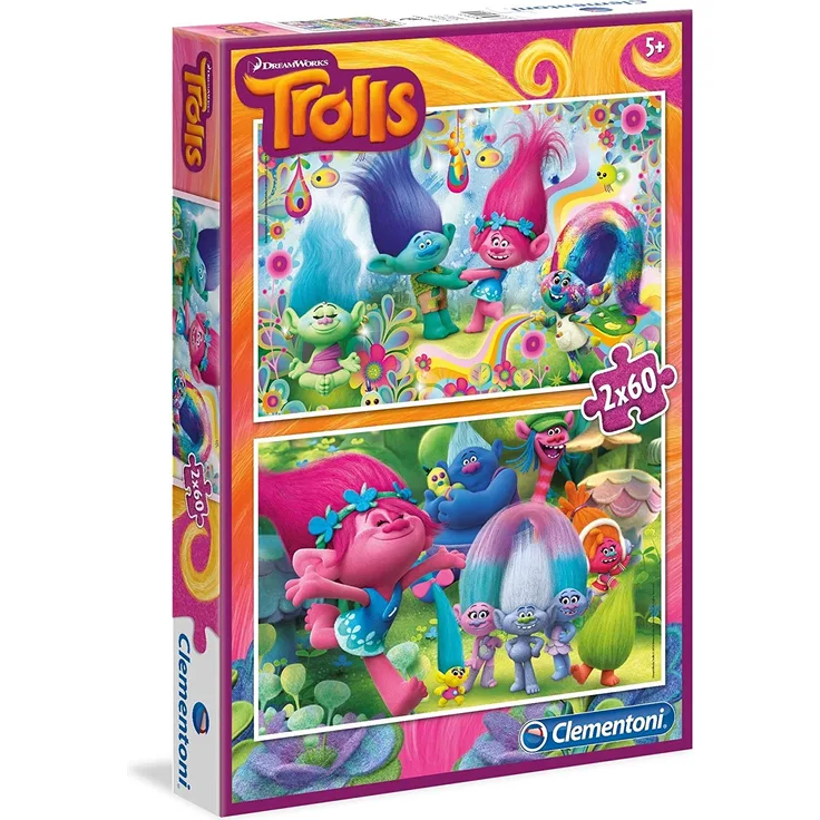 Puzzle Trolls 2x60