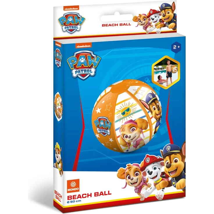 Mondo Abney and Teal 16630 Strandball, aufblasbar, Motiv Paw Patrol – Bild 2