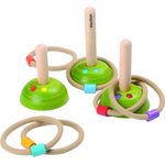 PLAN TOYS PLTO-5652 - Meadow Ring Toss, Minifigure