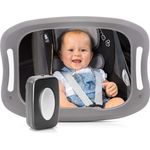 BabyView LED Auto-Sicherheitsspiegel mit Licht - Preisvergleich