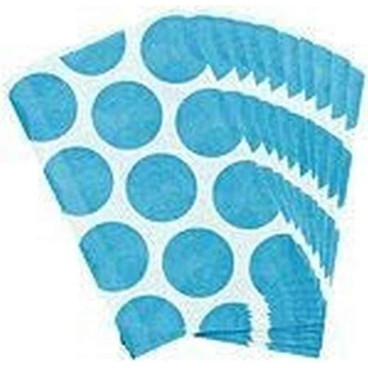 papiertüten Punkte 10 Stück 11,3 x 17,7 cm himmelblau – Bild 4