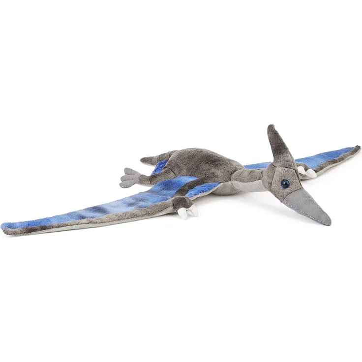 Zappi Co Weich gefülltes Kuscheltier für Kinder Pterodaktylus Plüschtier (50CM) Safari-Tiere Kollektion Plüschteddy Neugeborenes erstes Kind