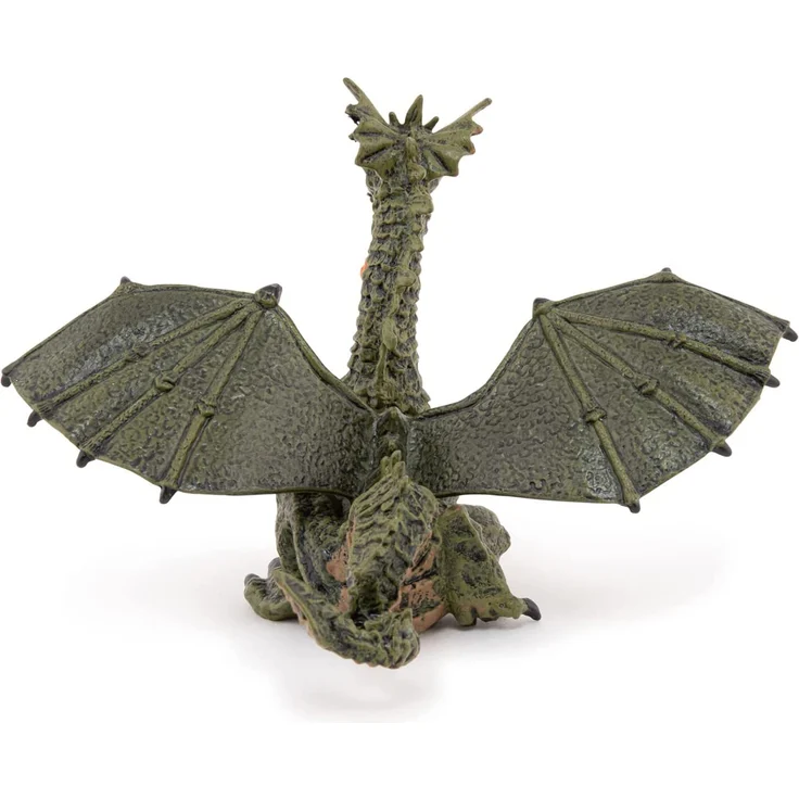 PAPO Sagen und Märchen - feuerspeiender Drache mit Flügeln, blau – Bild 7