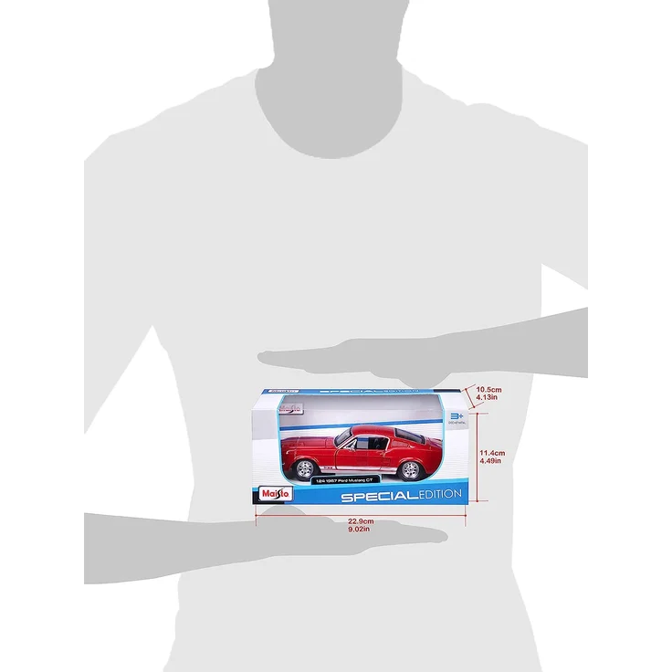 Maisto Ford Mustang GT 67 grau – Bild 8