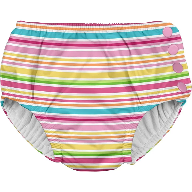 i play. 701050-2303-43 Schwimmwindel Ministripe 6-12 Monate, rosa