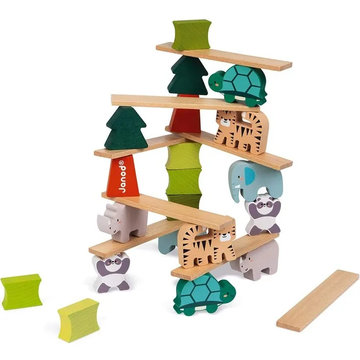 Janod-WWF® Stapel-/ Geschicklichkeitsspiel Tiere